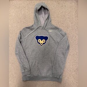 Chicago Cubs Nike Cooperstown Collection Patch Club Pullover Hoodie
